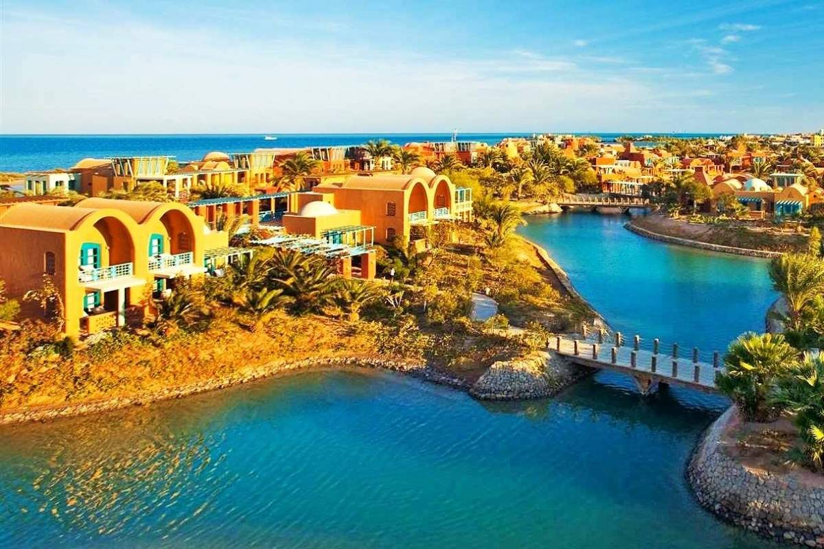 El Gouna Stadtrundfahrt privat mit Lagunenfahrt